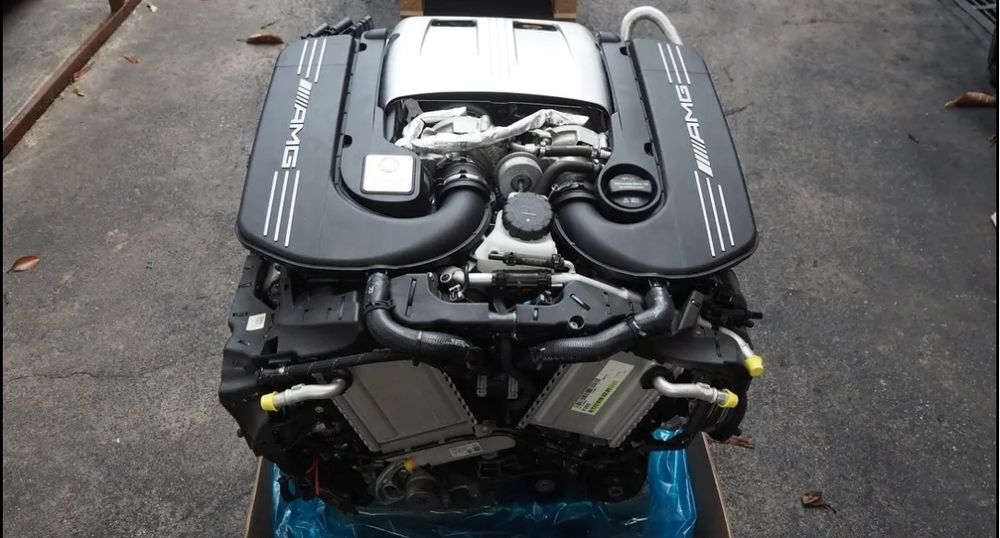 Мотор 4.0 Mercedes-benz AMG S63 G63 C63 E63 E63S C63S M177.980 двигатель двигун мерседес мерс амг битурбо Mercedes 177.980 m177 w222 w213 c213 c205 v8