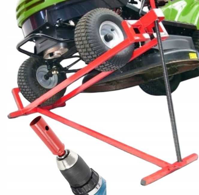 PODNOŚNIK do kosiarki, quada, traktorka, atv 400 kg Lewarek NOWY