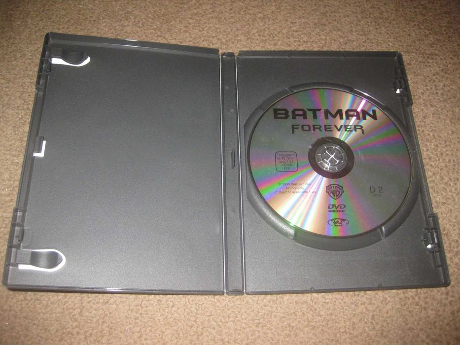 DVD "Batman Para Sempre" com Val Kilmer