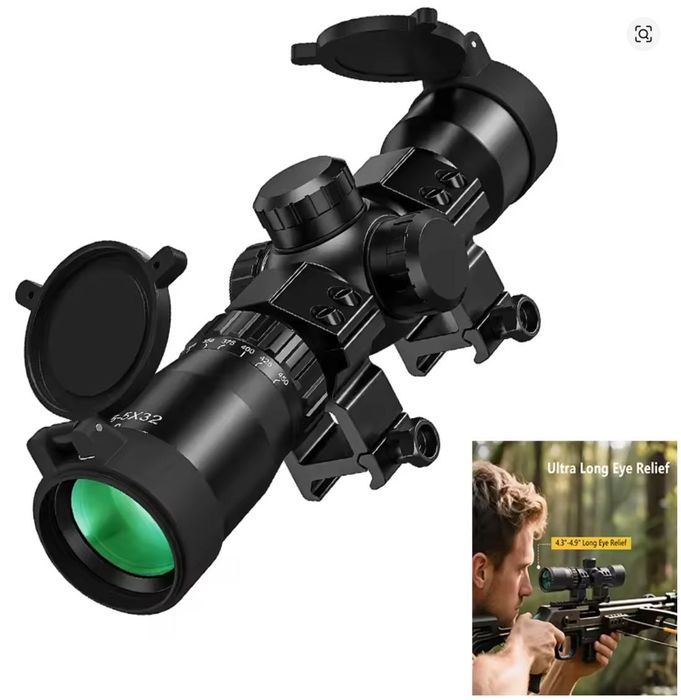 Vendo Mira de caça para crossbow 1.5-5x32