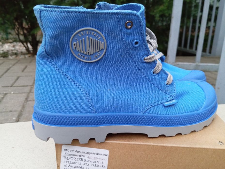 Dziecięce trapery PALLADIUM DUO CHROME Zipper