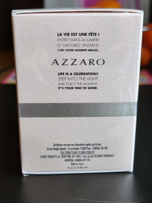 Azzaro Mademoiselle Nowy 100%Oryginał