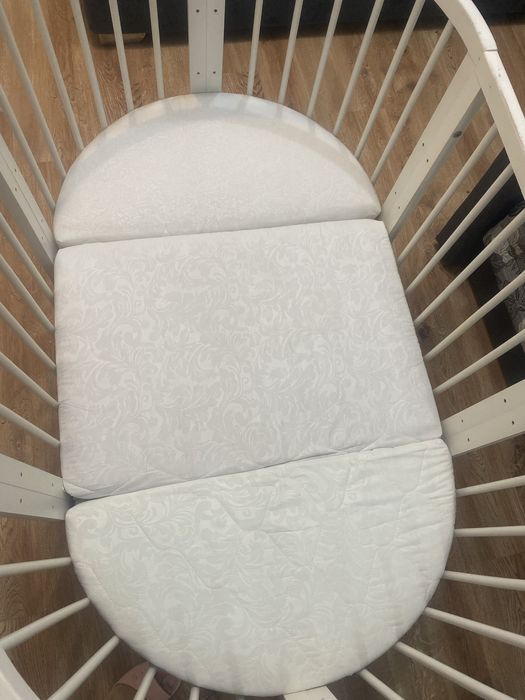 Дитяче ліжечко-трансформер 2-в-1