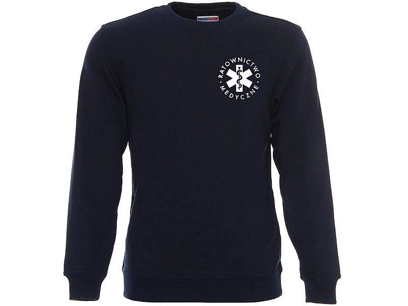 Bluza ratownicza FUNKCYJNA męska granatowa (XL)