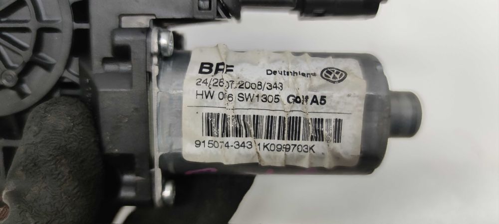 Volkswagen VW Golf V Silniczek Mechanizm Podnoszenia Szyby Lewy Tył LT