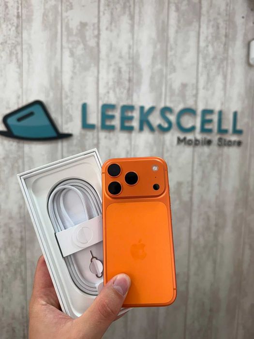 IPHONE 17 PRO - 256GB - LARANJA - Novo, caixa aberta - 36 meses garantia