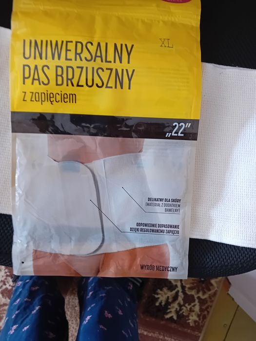 Uniwersalny pas brzuszny przeciw przepuklinowy