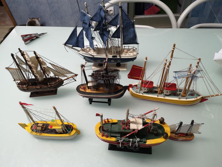 Barcos muito antigos relogio