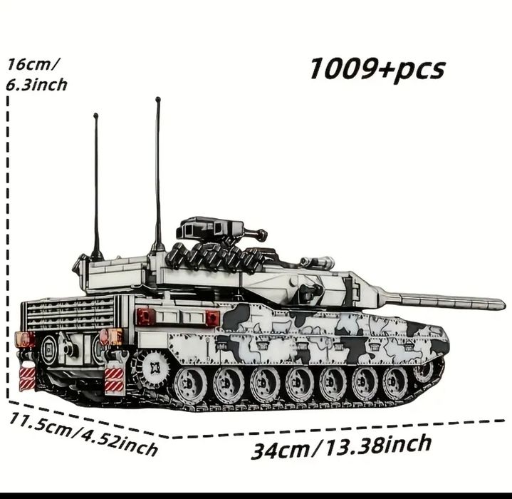 Конструктор танк Leopard (+1000деталей)