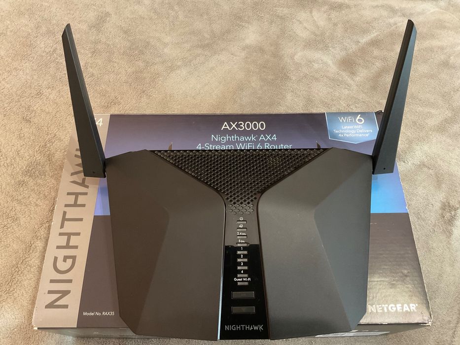 Роутер WiFi 6 маршрутизатор Netgear Nighthawk AX4 AX3000 (RAX35)