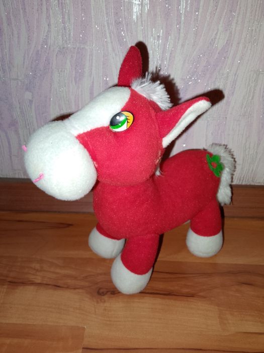 Мягкая игрушка ЛОШАДЬ  символ Нового Года