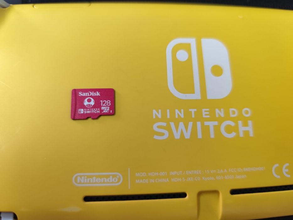 Nintendo Switch lite desbloq.