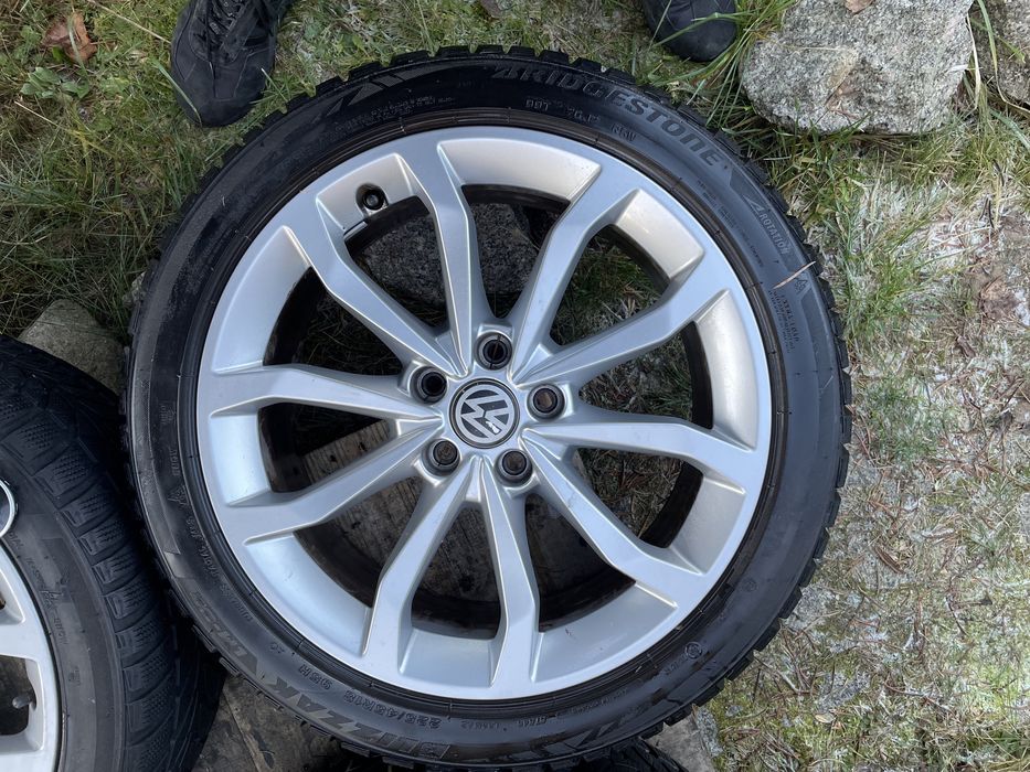 Felgi Aluminiowe  5x112 7,5x18 Audi Skoda Seat VW Jak nowe OEM