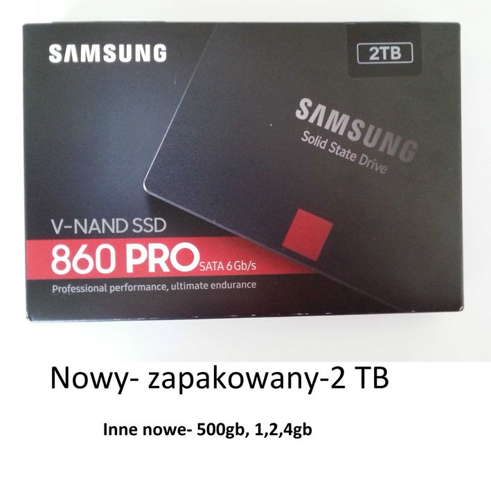 Serwerowy-Samsung 4TB 2,5" SATA SSD 860 EVO Dysk SSD. Inne Modele Foto