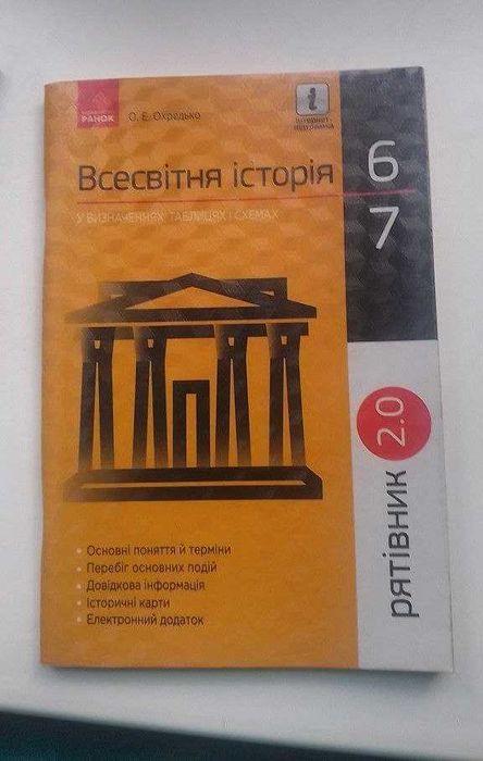 Спасатель по всемирной истории 6–7 классы