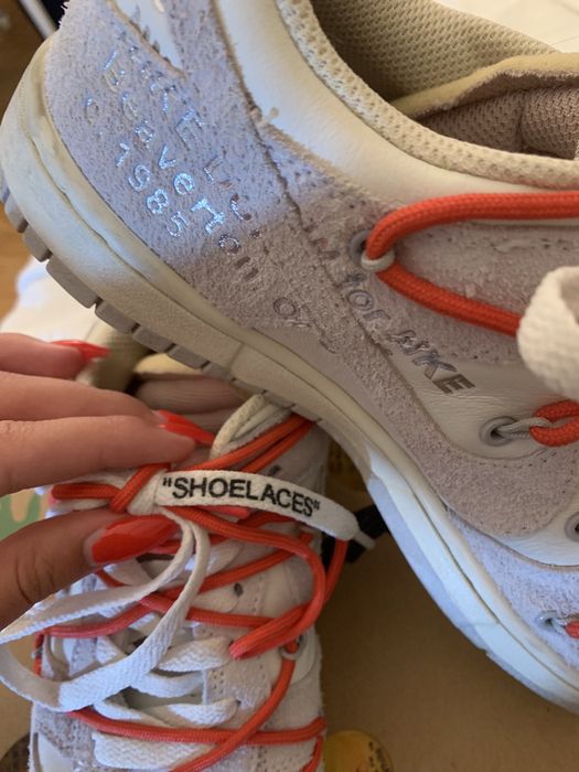 nike off-white lot 33