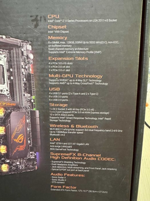 Asus ROG Rampage V edition 10