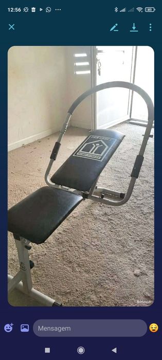 Banco para abdominal