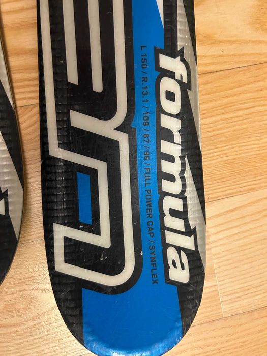 Narty Elan Formula 150 cm z wiązaniami