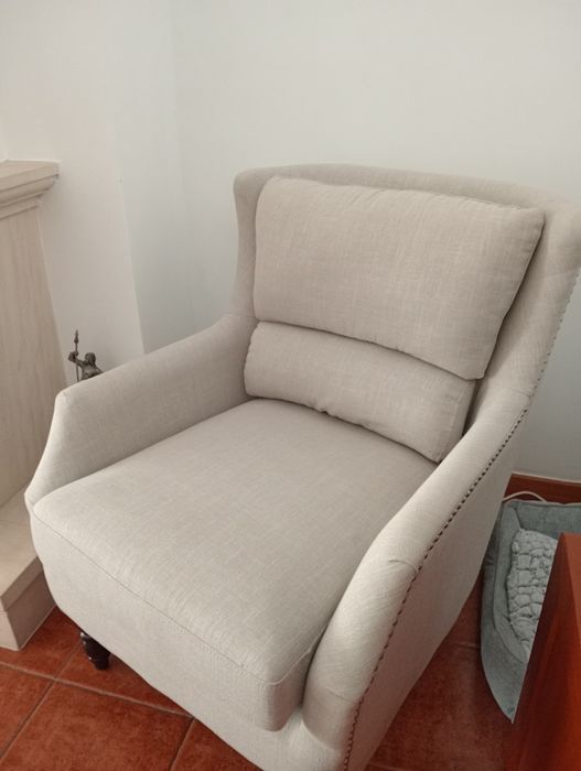 Cadeirao tecido como novo