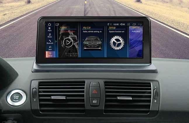 BMW E87 E81 E88 E82 Radio FM DAB Opcja CarPlay Android GPS WiFi 4G MP3