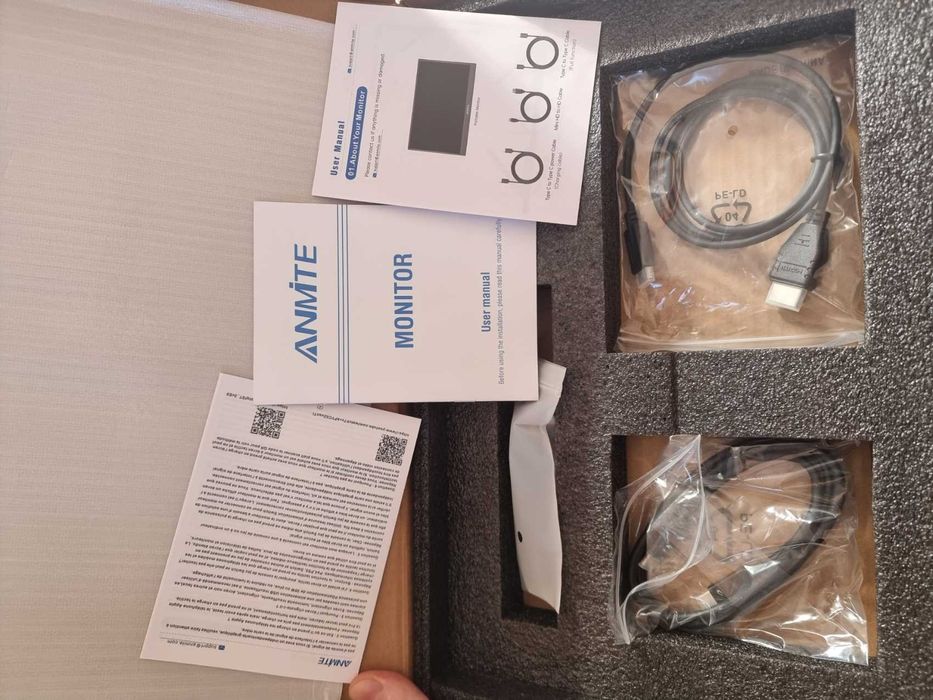 Очікується Ігровий Портативний монітор Anmite 16″ hdr Full HD