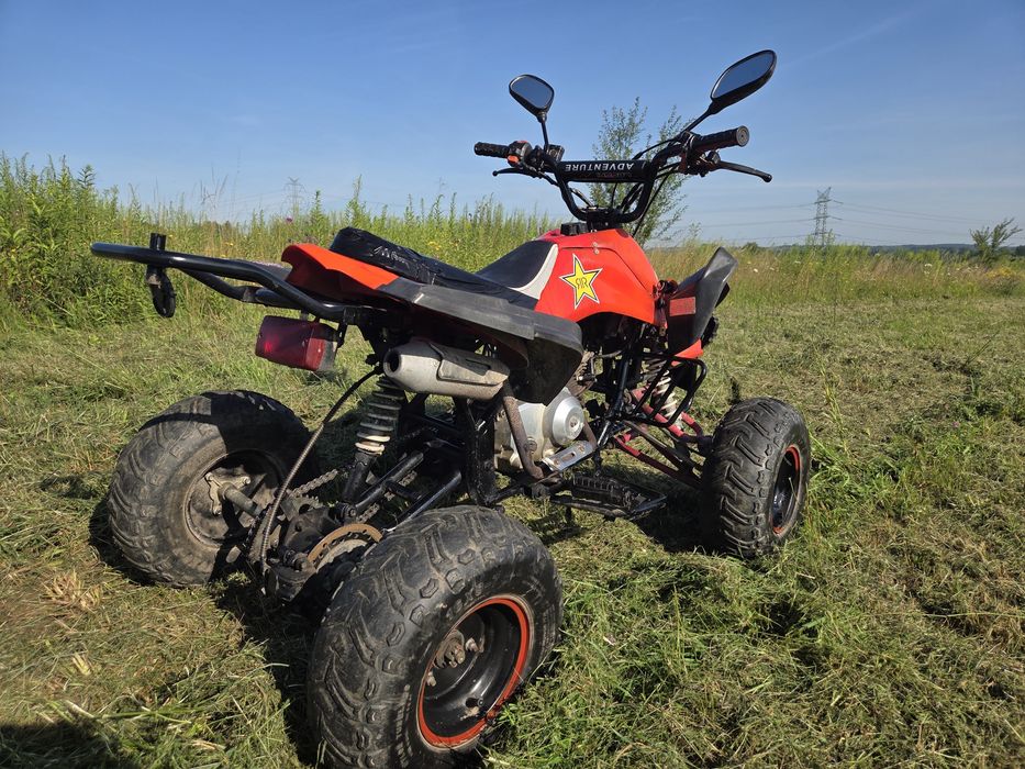 Quad 125cc ATV 1+1 kola 7 cali