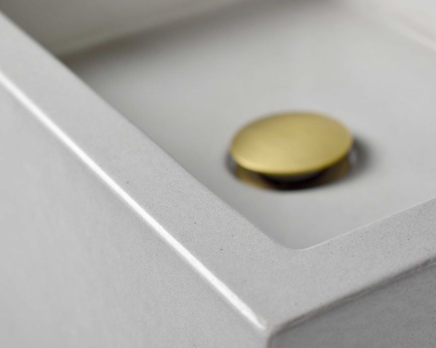 Умивальник з бетону "Noel", бетонний умивальник, раковина з бетону