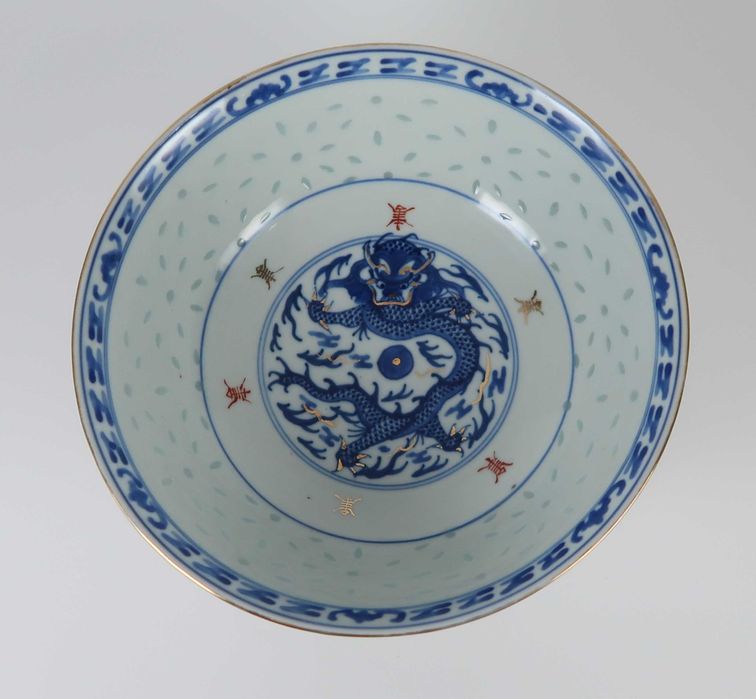 Taças Porcelana da China, antigas, CADA
