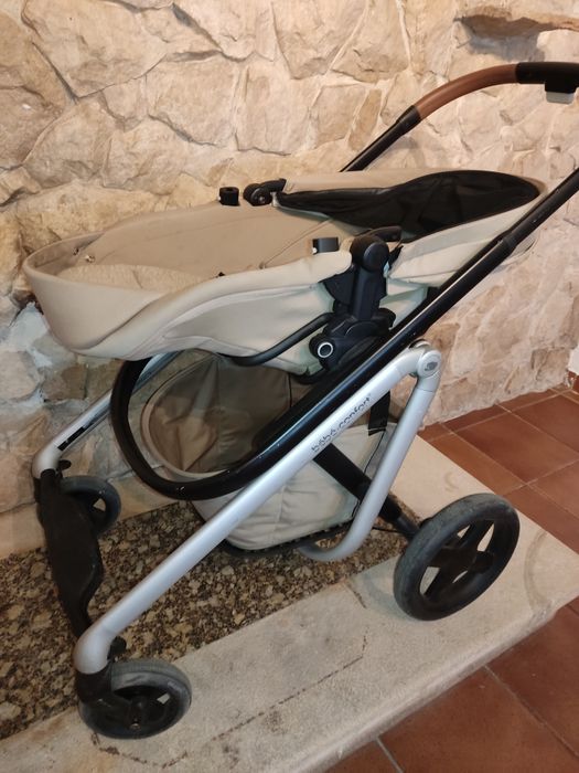 Conjunto carrinho+ovo+isofix bebé confort