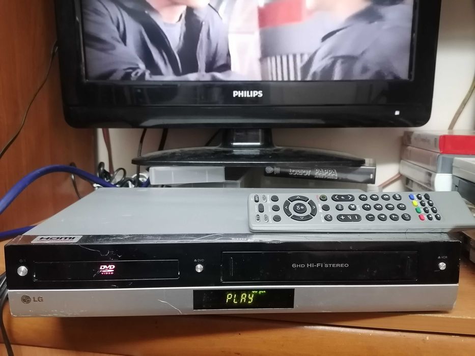 Magnetowid VHS LG V192H HDMI HI-FI stereo pilot COMBO