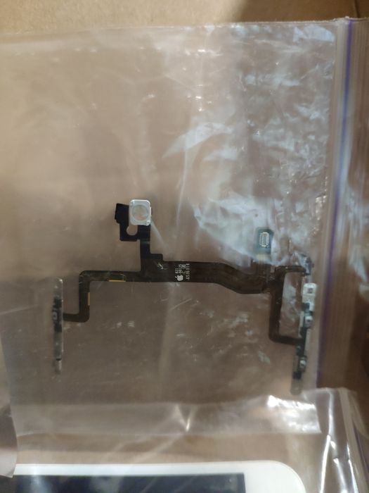 Плата зарядки айфон 6, шлейф кнопок iphone 6s