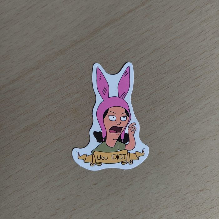 50 Autocolantes Stickers Bob's Burguers