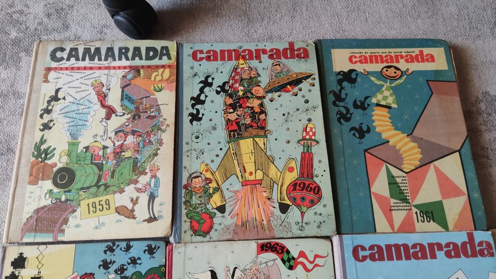 Conjunto vintage de Coleções Camarada 1959-65
