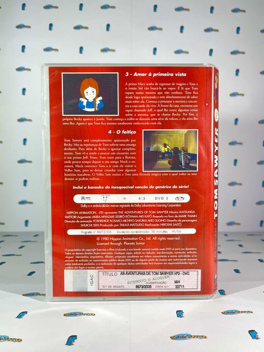 DVD Tom Sawyer 2 II