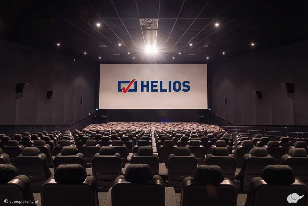 Bilet  Kino Helios Bilet 2D- cała Polska - 7 dni w tyg.