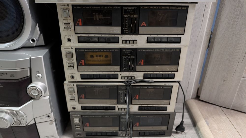 Zestaw sprzętu unitra JVC Technics po 35 zł sztuka tylko zestaw