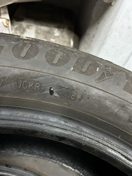 Ładne opony Good Year 2018r - gwarancja,faktura
