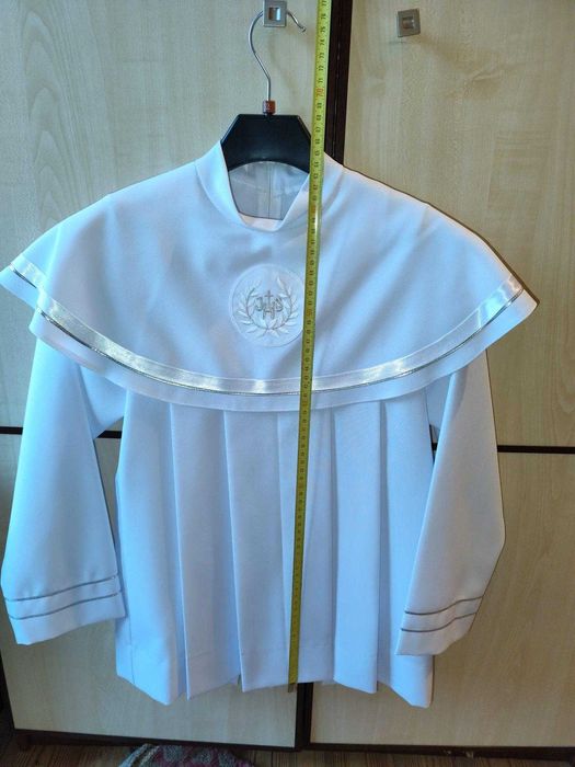 Strój komunijny dla chłopca, alba