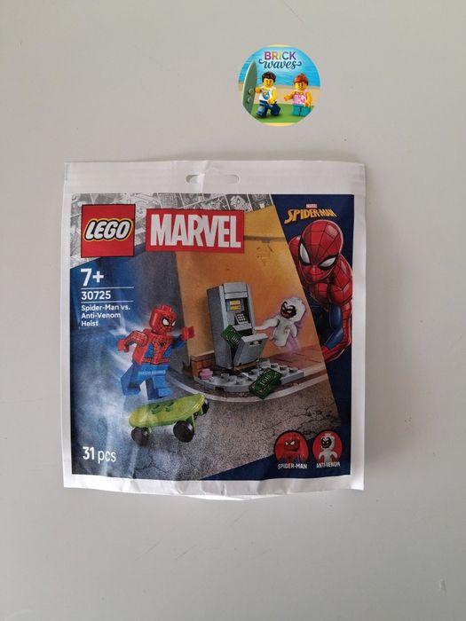 ENVIO GRATIS-LEGO 30725 Spider-Man vs Anti-Venom Heist (Marvel)