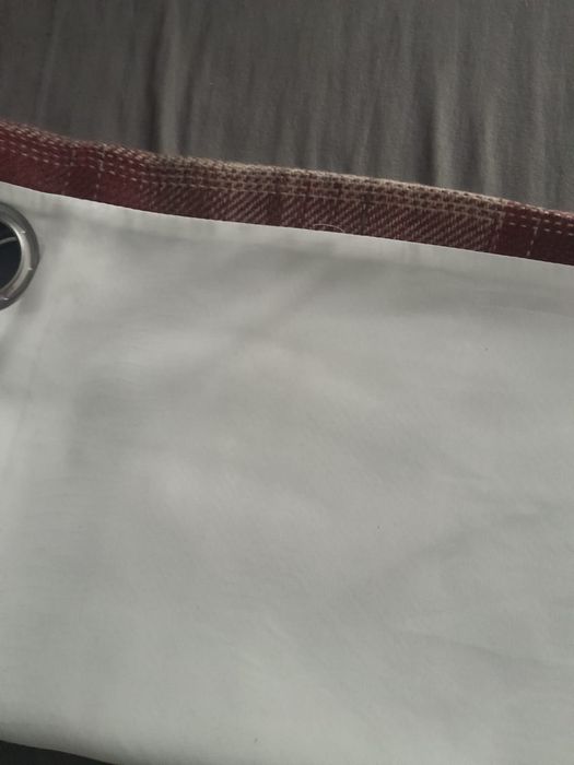 Zasłony na podszewce