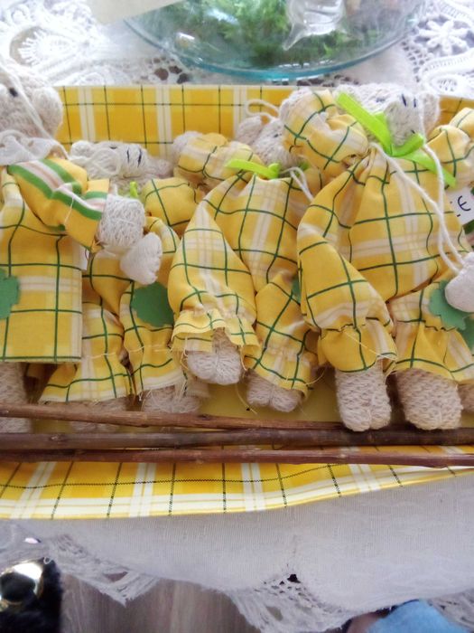 Małe szmaciane świnki