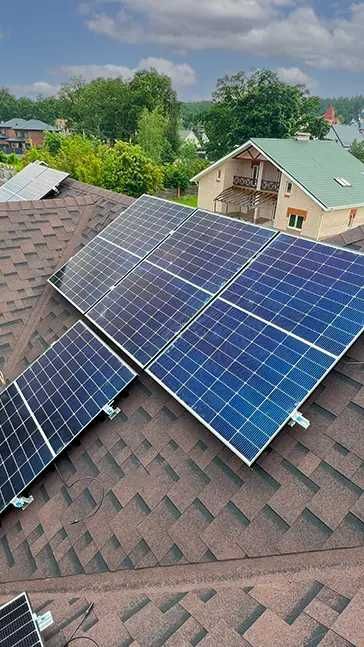 Монтаж сонячних панелей і систем резервного живлення Монтаж инвертора