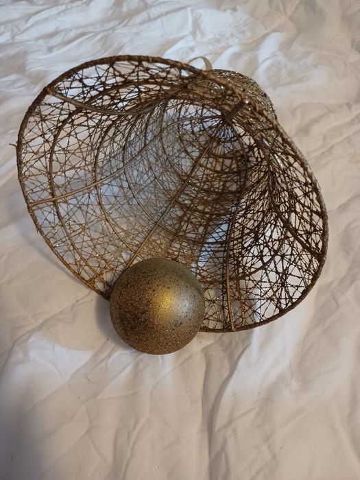 Sino decoração natal dourado