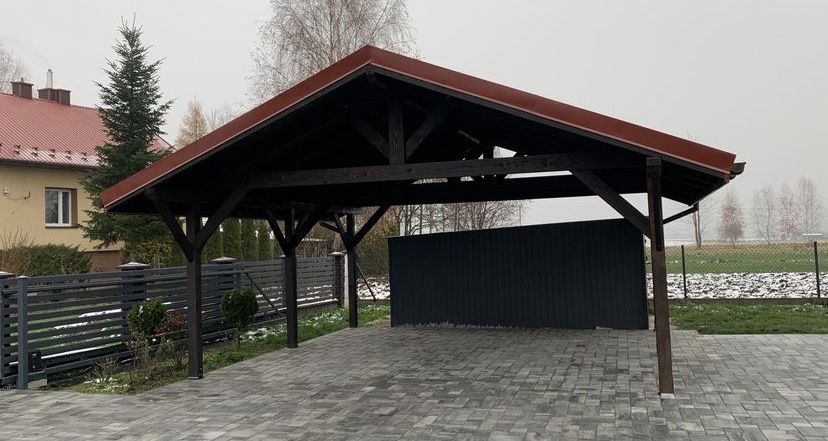 Carport. Wiata samochodowa. Zadaszenie