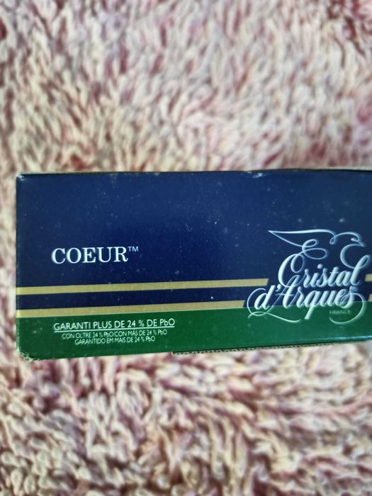 Caixa de jóias em coração