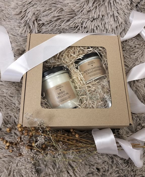 Pachnący super zestaw prezentowy, świece sojowe zapachowe handmade ręcznie robione,na prezent, upominek,podziękowanie, święta