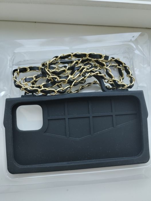 Силіконовий чохол із ремінцем Claire's Houndstooth для iPhone 12 Pro