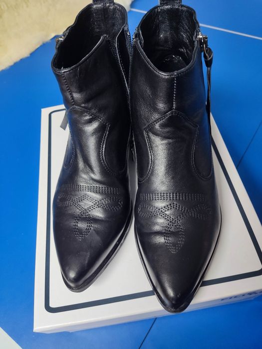 Kowbojki damskie skóra naturalna Gino Rossi