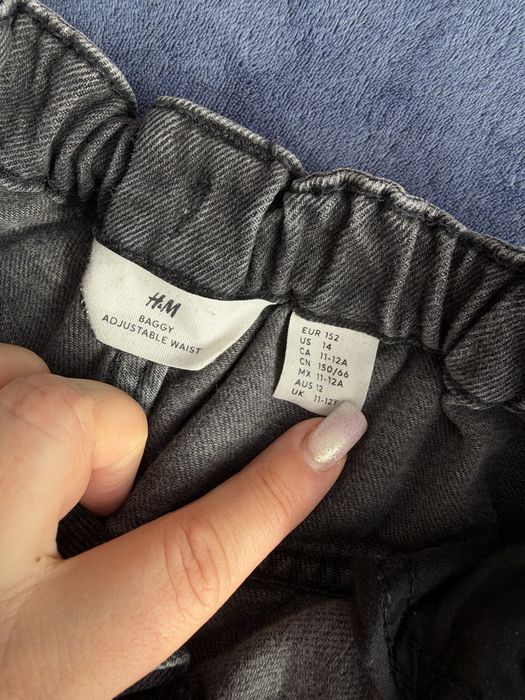 Spodnie baggy rozm. 152